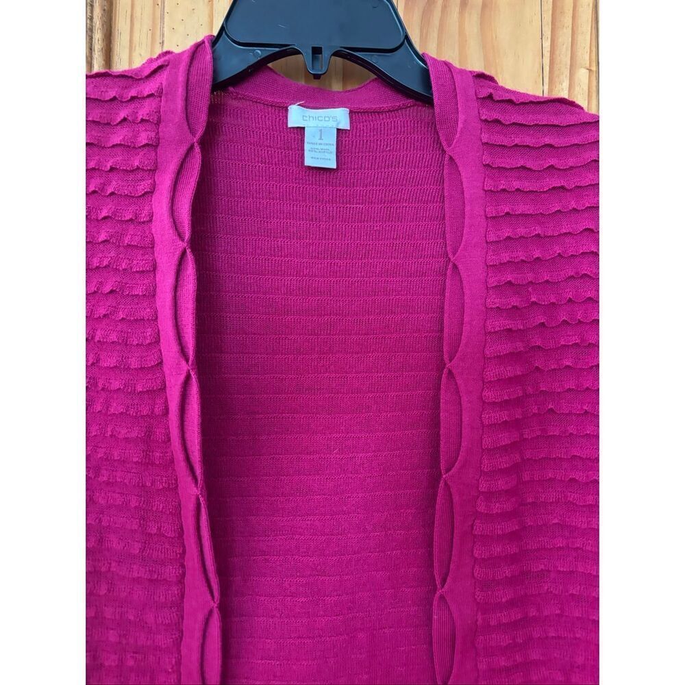 Chico’s Wool and Acrylic Ribbed Sweater - Picture 2 of 5